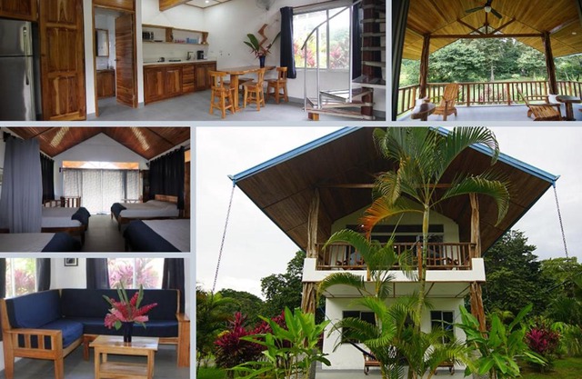 PAVONES Modern Bungalow, Close to SURF! WIFI & AC